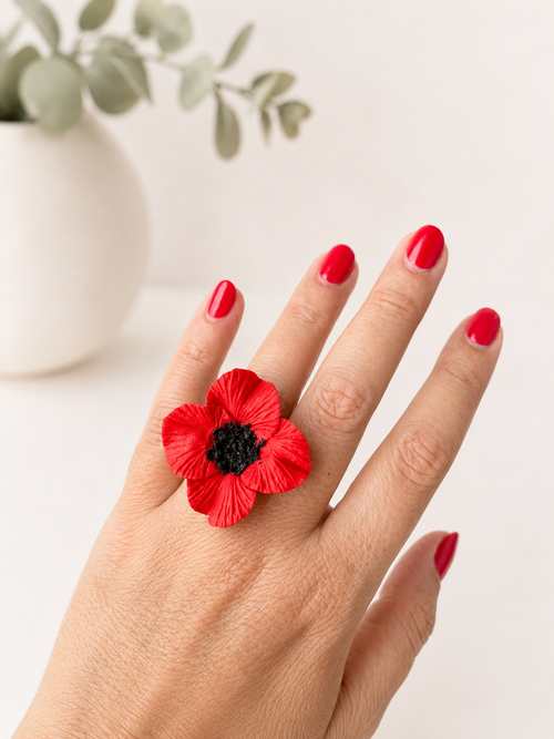 Anillo Amapola