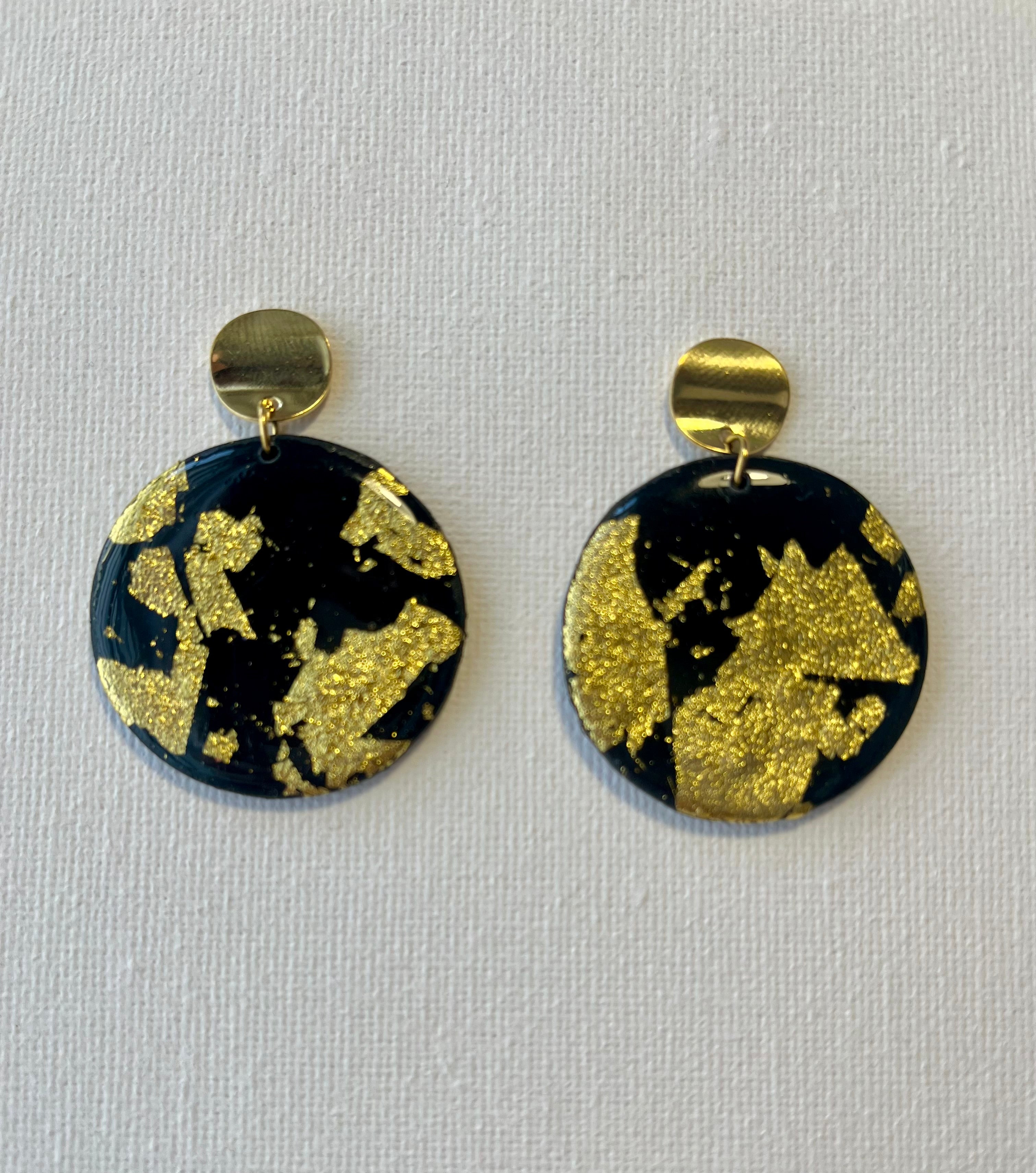 Pendientes Órbita Dorada