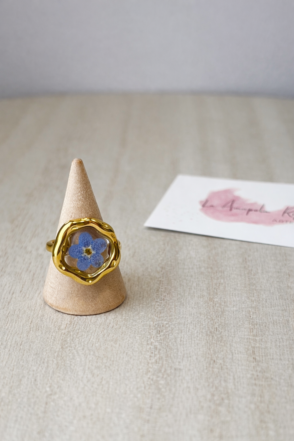 Anillo Cielo Celeste