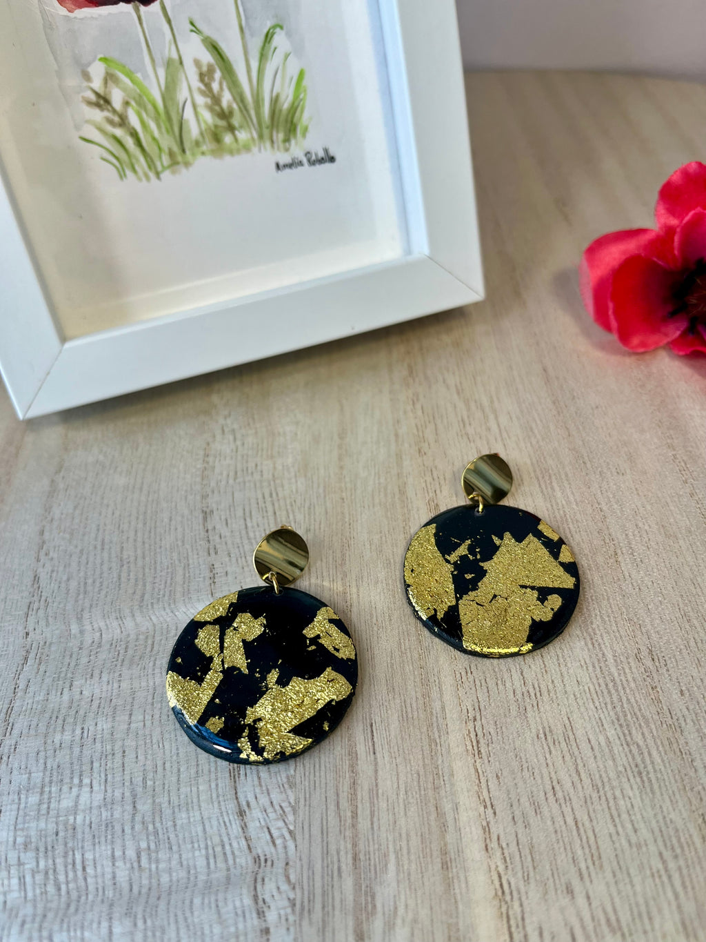 Pendientes Órbita Dorada