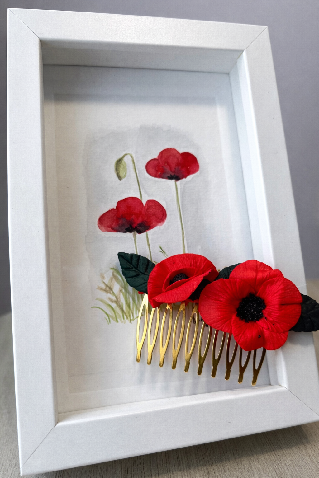 Peinecillo Campo de Amapolas