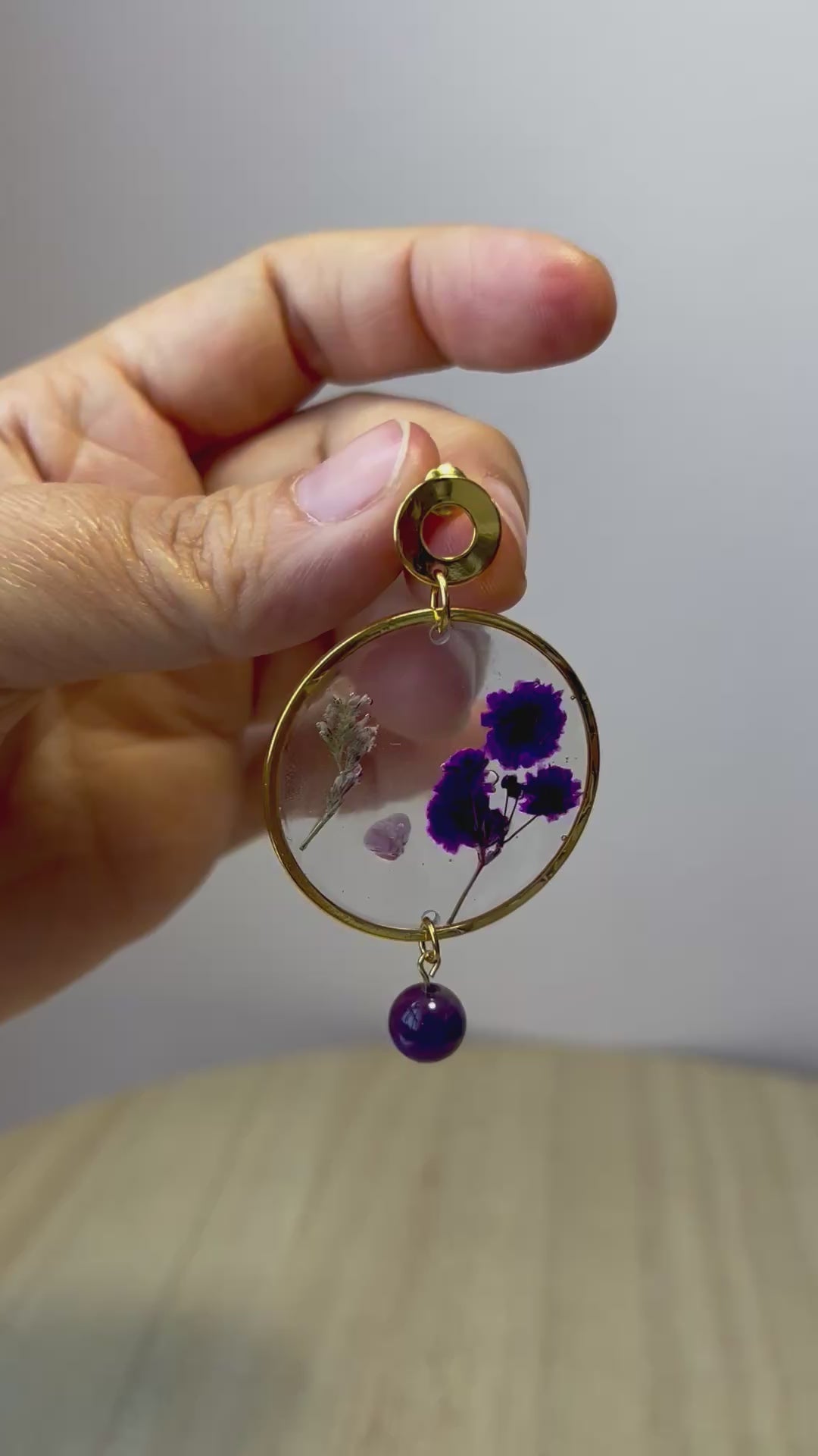 Pendientes Únicos “Flor Exclusiva #1”